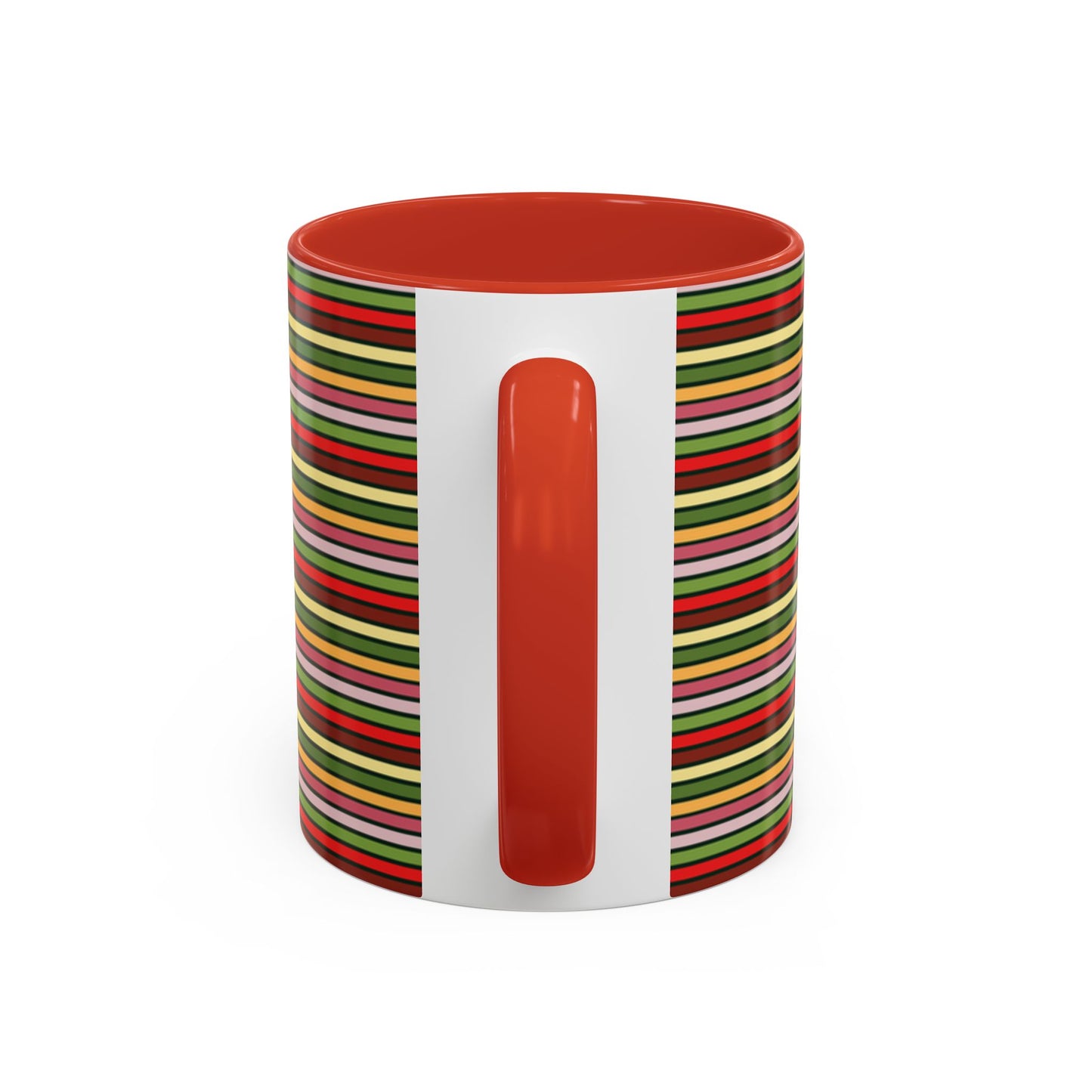 Christmas Stripes  Mug 15oz