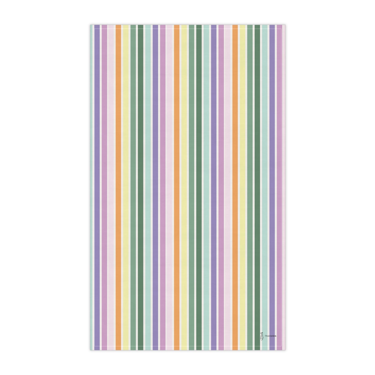 Kitchen Towel Rainbow Stripes Superbloom Collection