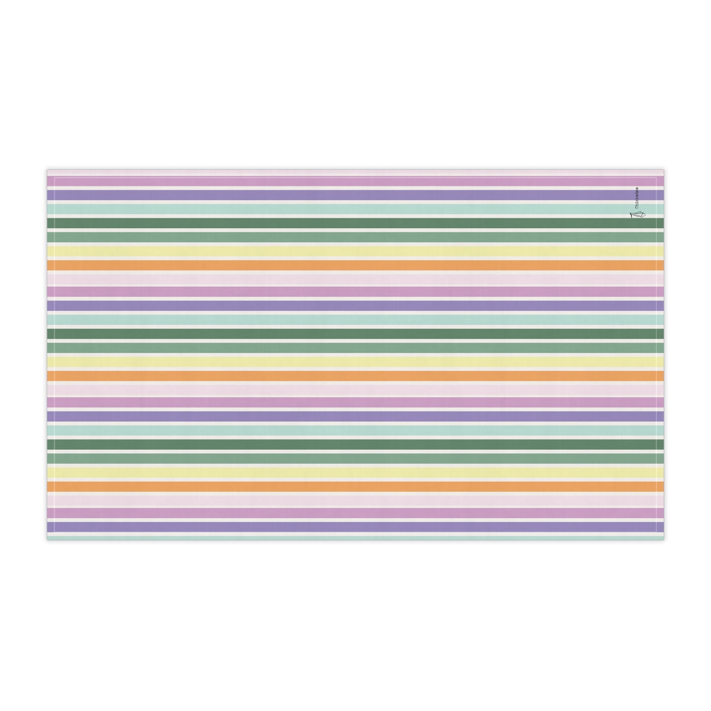 Kitchen Towel Rainbow Stripes Superbloom Collection