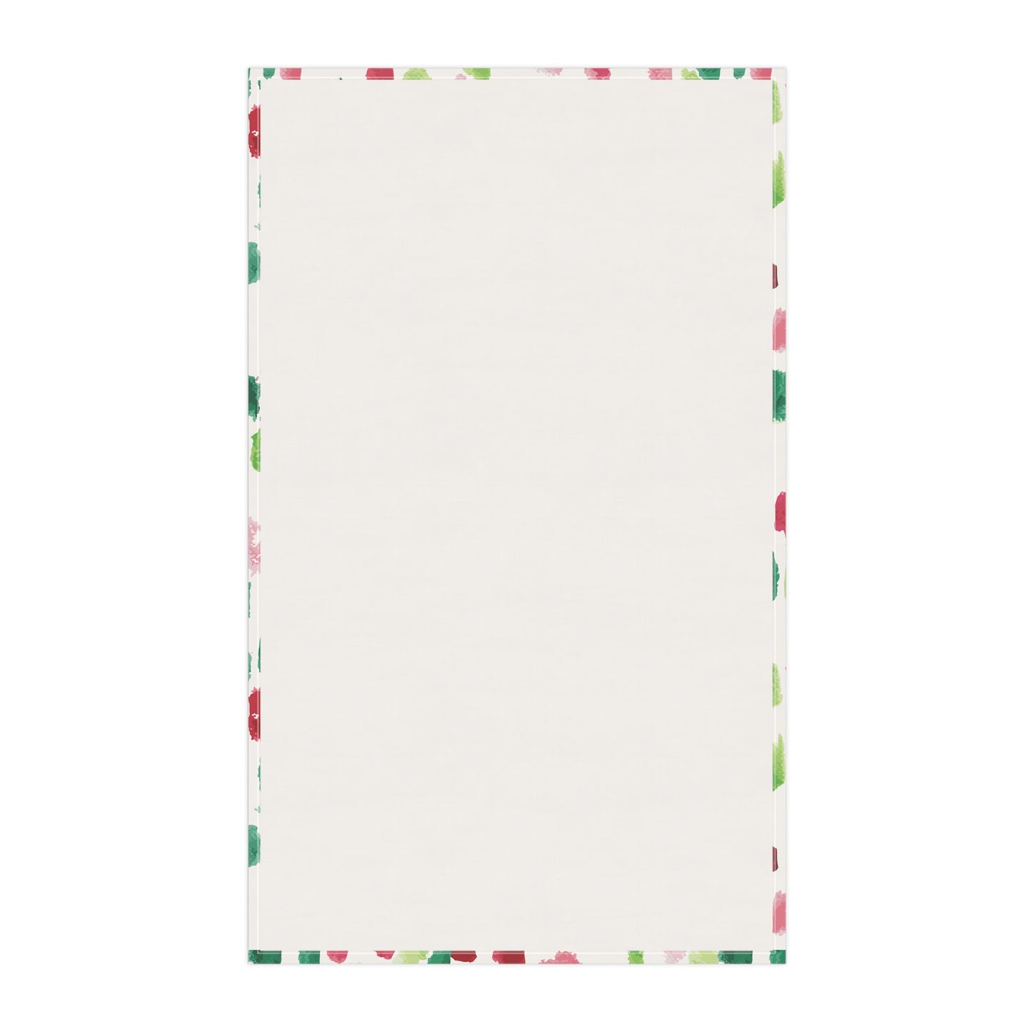 Gabby's Holiday Watercolor Tea Towel light