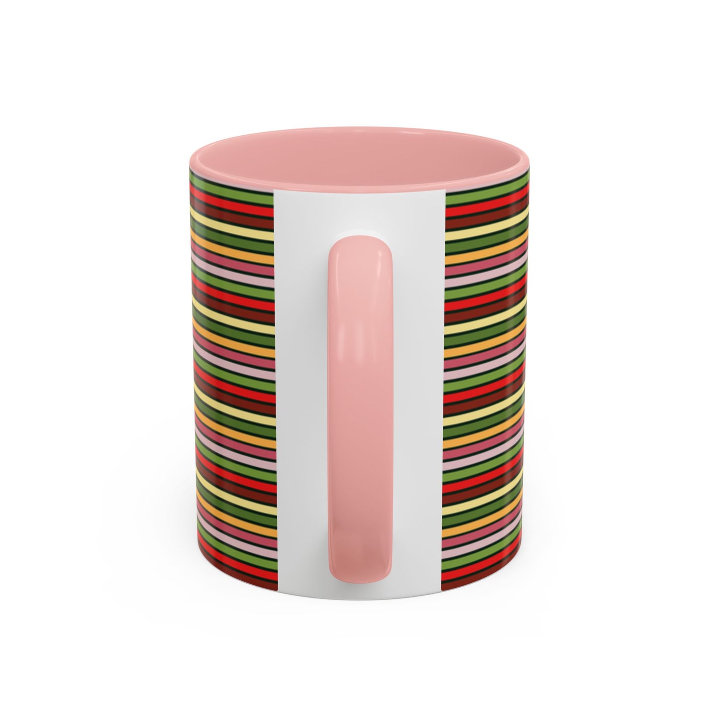 Christmas Stripes  Mug 15oz