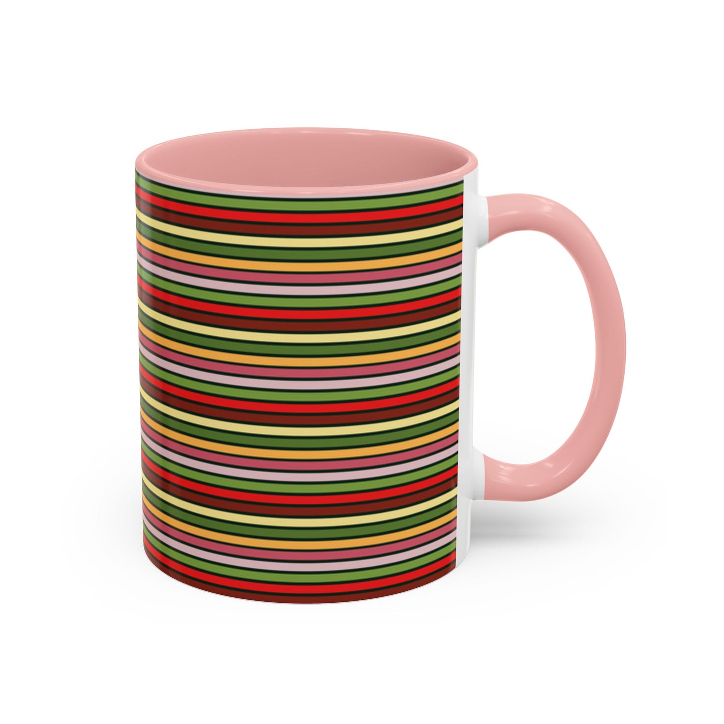 Christmas Stripes  Mug 15oz